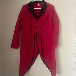 Red Ringmaster Tuxedo Costume